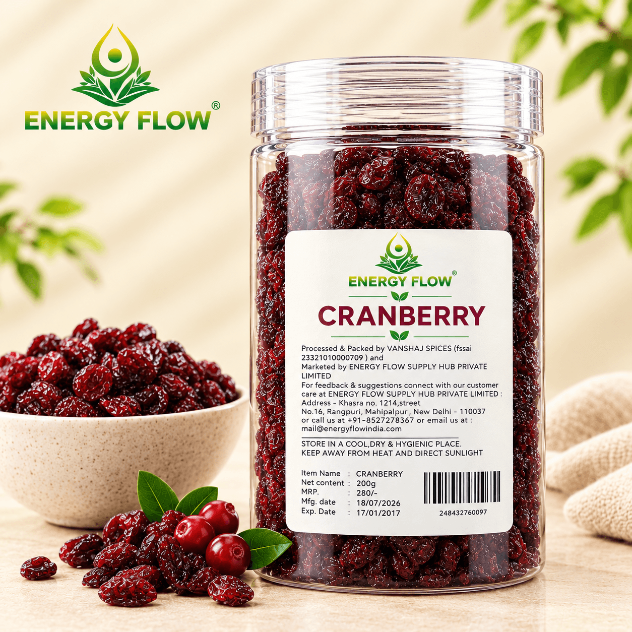 Dried Cranberries