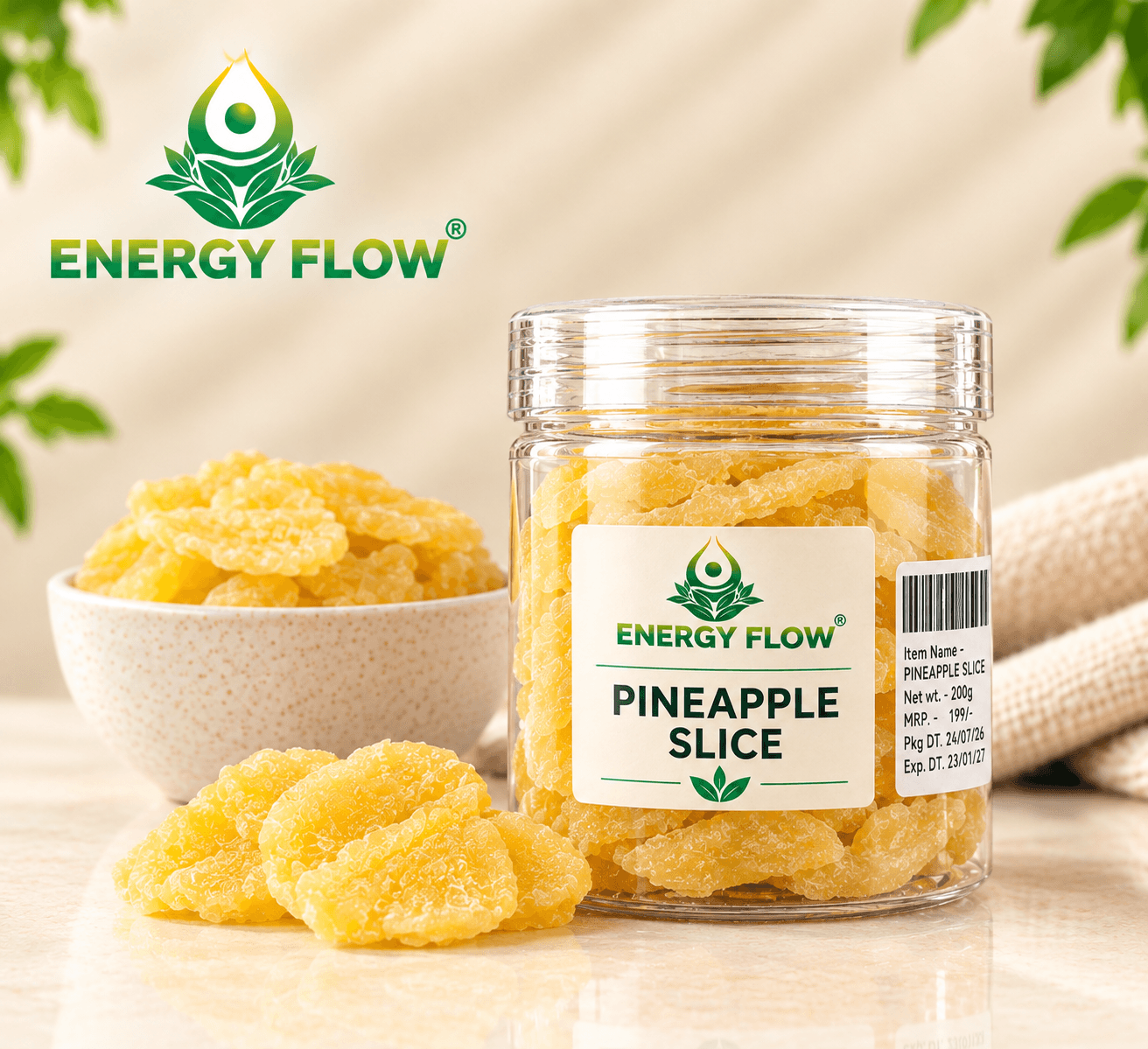 Candied Pineapple Slices